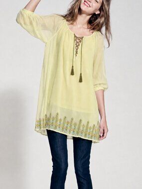 Silk Embroidered Blouse (3054)